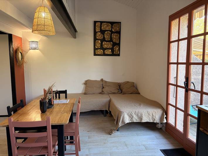 Appartement de vacances entier, Mini-Villa  Canella N°3 - Les Pieds Dans L'Eau- 4 pers in Sari-Solenzara, Arrondissement de Sartène