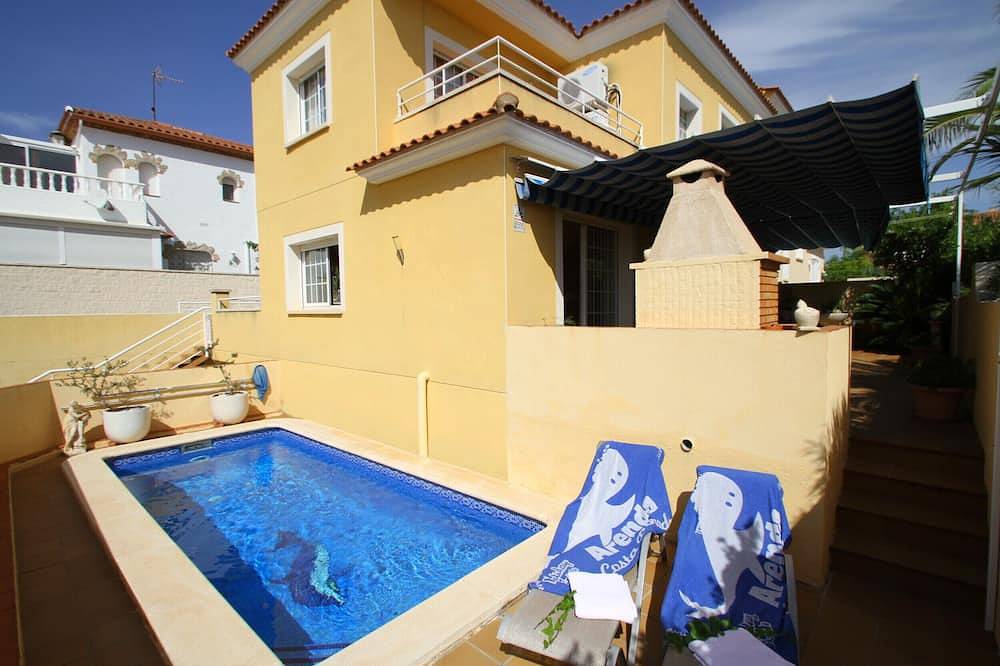Tina villa adosada con piscina privada in Miami Playa, Costa Dorada