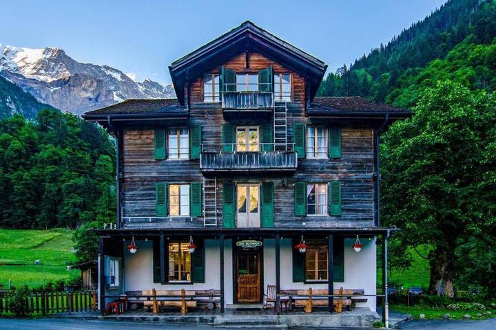 Maison d’hôte pour 4 personnes, avec terrasse à Lauterbrunnen - 3