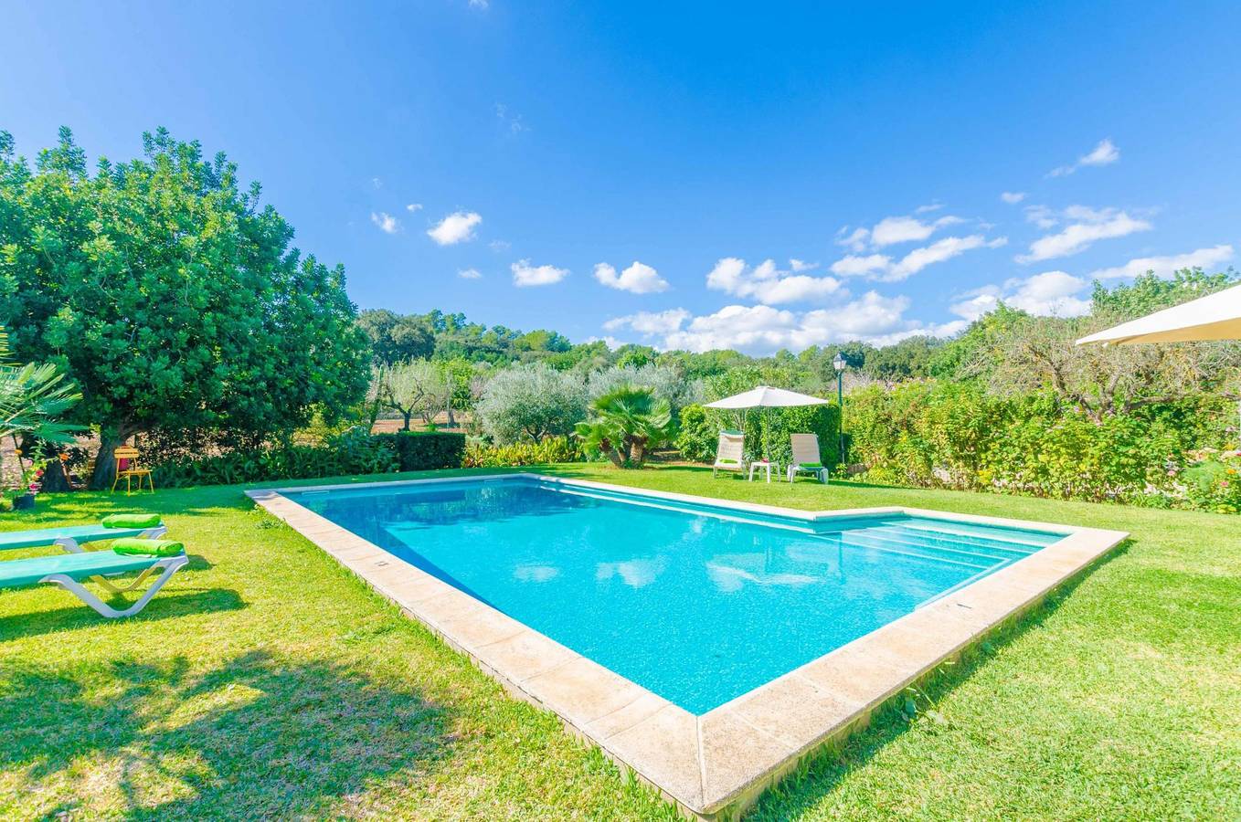 Villa voor 6 personen met terras in Campanet, Mallorca Binnenland