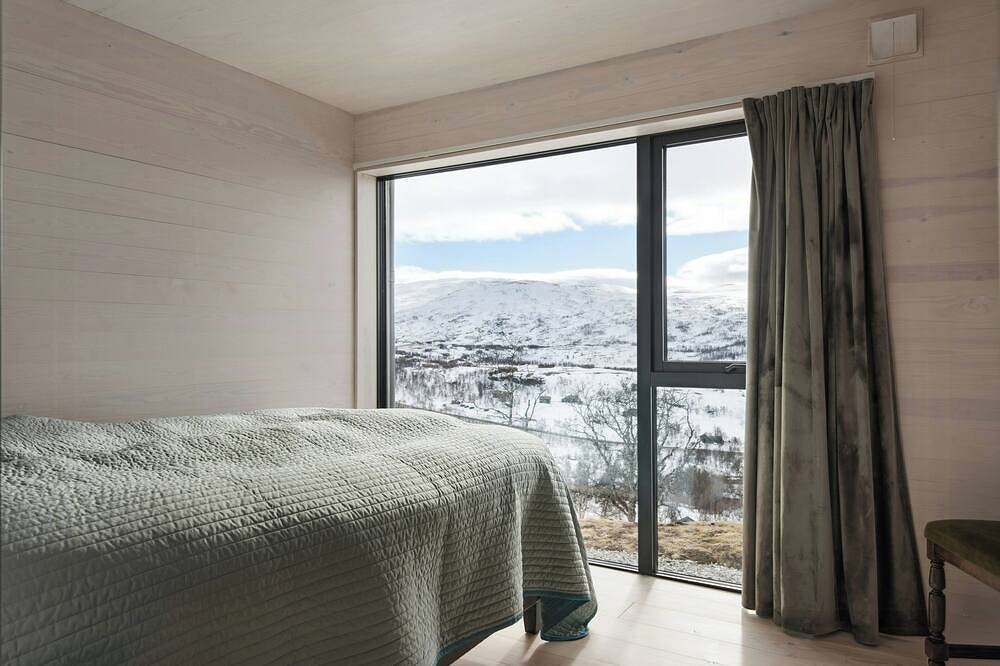 Neue Hütte mit Panoramablick auf der Hardangervidda in Eidfjord