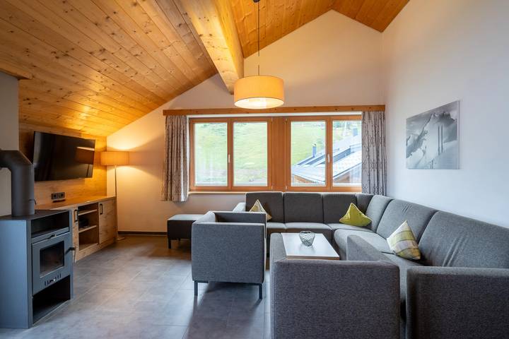Bungalow für 10 Personen, mit Sauna und Terrasse im Brandnertal