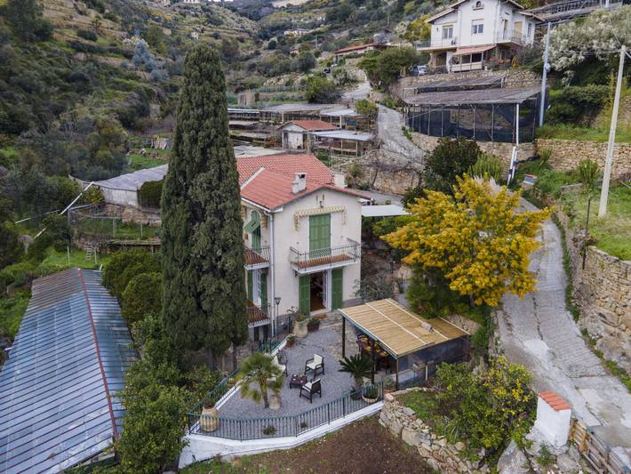 Ferienhaus für 4 Personen, mit Terrasse und Garten sowie Ausblick in Bordighera - 2