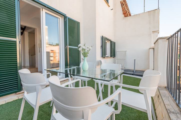 Ferienwohnung für 4 Personen, mit Balkon in Palma - 2