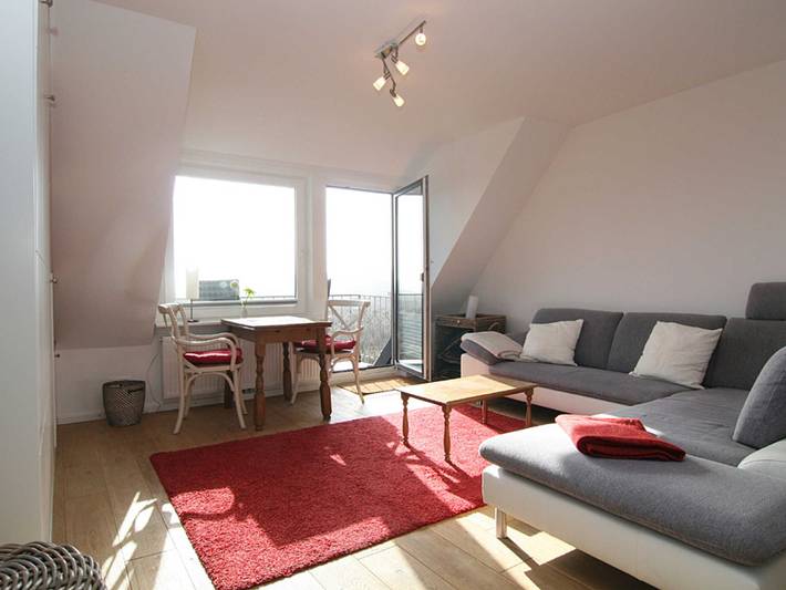 Ferienwohnung für 3 Personen, mit Balkon und Ausblick, mit Haustier in Hörnum - 3