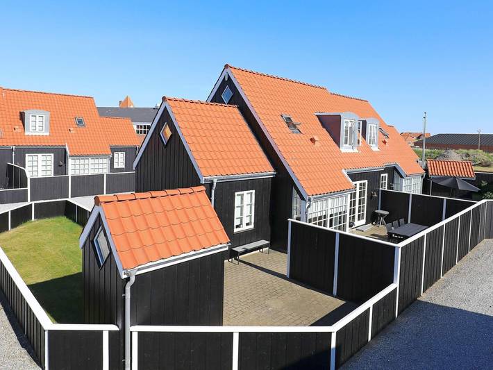 Vakantiehuis voor 6 personen, with Whirlpool and Terras as well as Tuin in Skagen