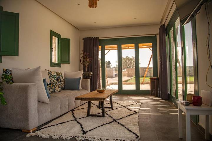 Location de vacances pour 8 personnes, avec vue ainsi que jardin et piscine dans Sidi Kaouki - 3