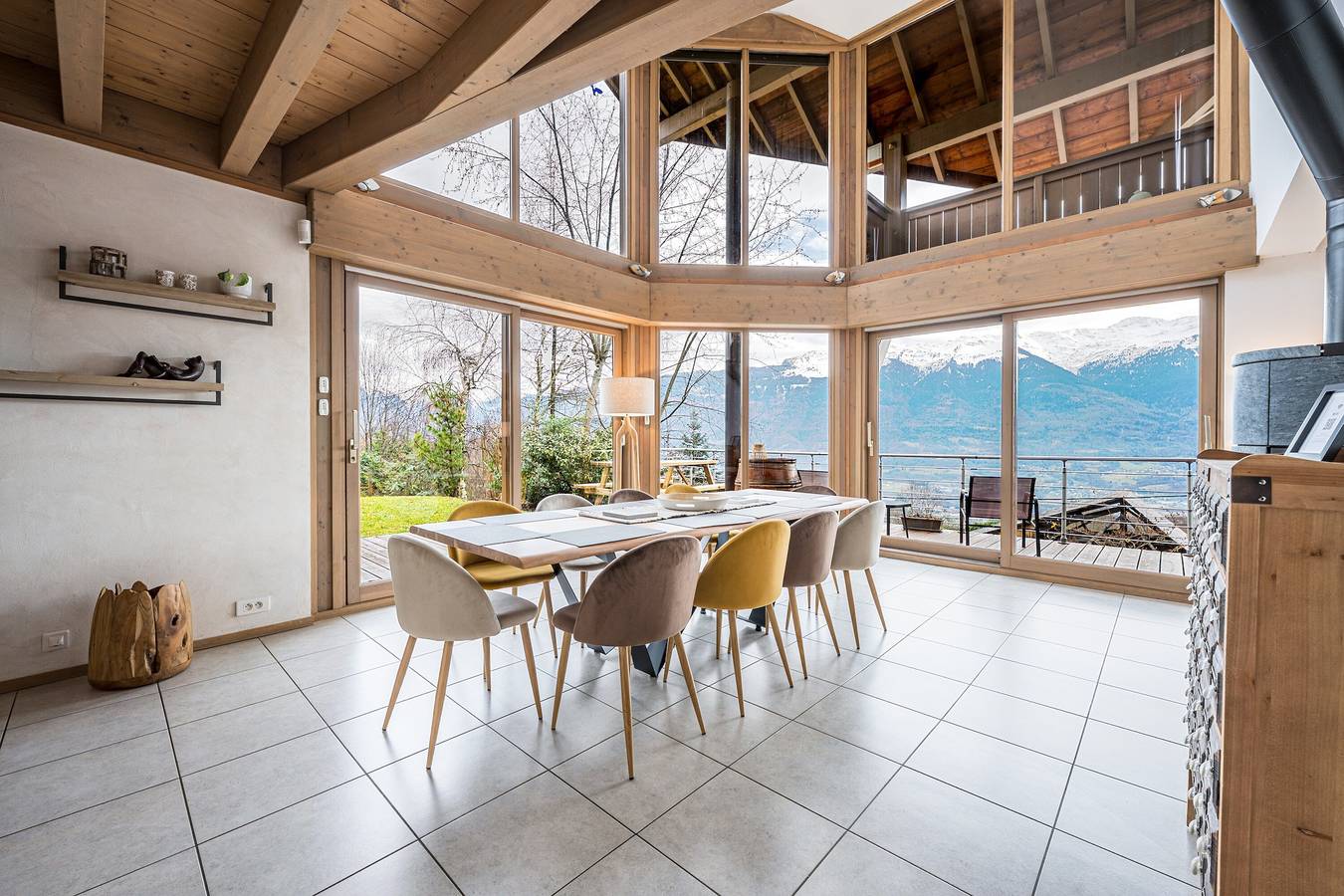 Chalet « Cœur de Savoie » – 10 pessoas – vista para o Mont Blanc in Cléry, Parc naturel régional du Massif des Bauges