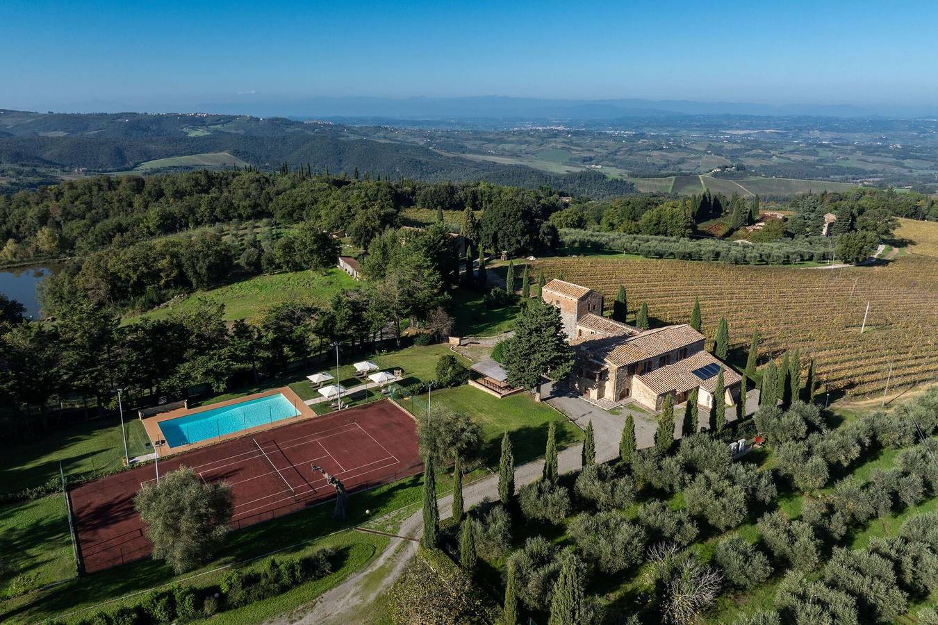 Villa Simone in Larniano, San Gimignano