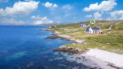 Ferienhaus für 8 Personen, mit Sauna in County Galway