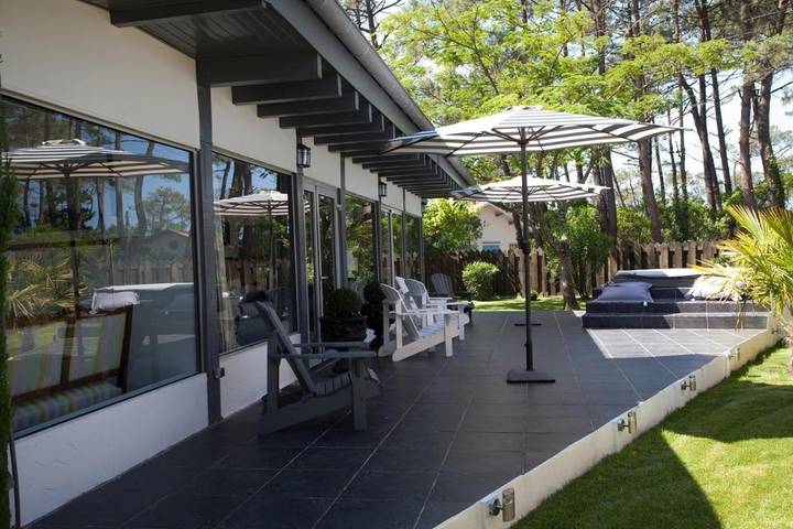 Chambre d’hôte pour 2 personnes, avec Jacuzzi ainsi que Terrasse et Jardin dans Biscarrosse Plage - 2