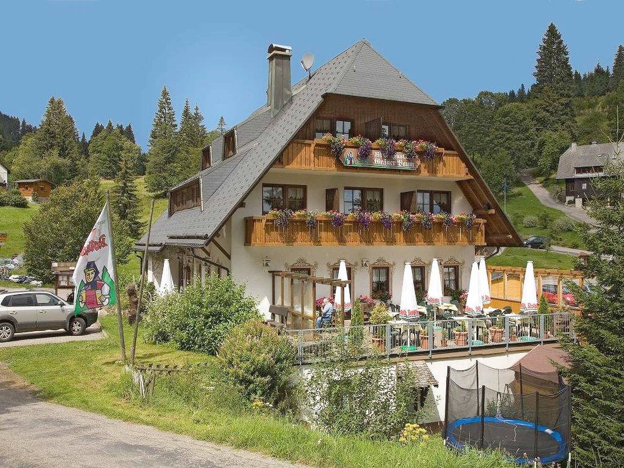 Hotel Höhengasthof Grüner Baum - Ferienwohnung Hochfirst in Altglashütten (Feldberg), Feldberg