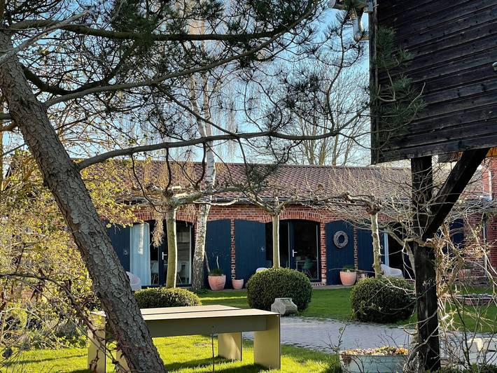 Ferienwohnung für 6 Personen, mit Garten in Saal