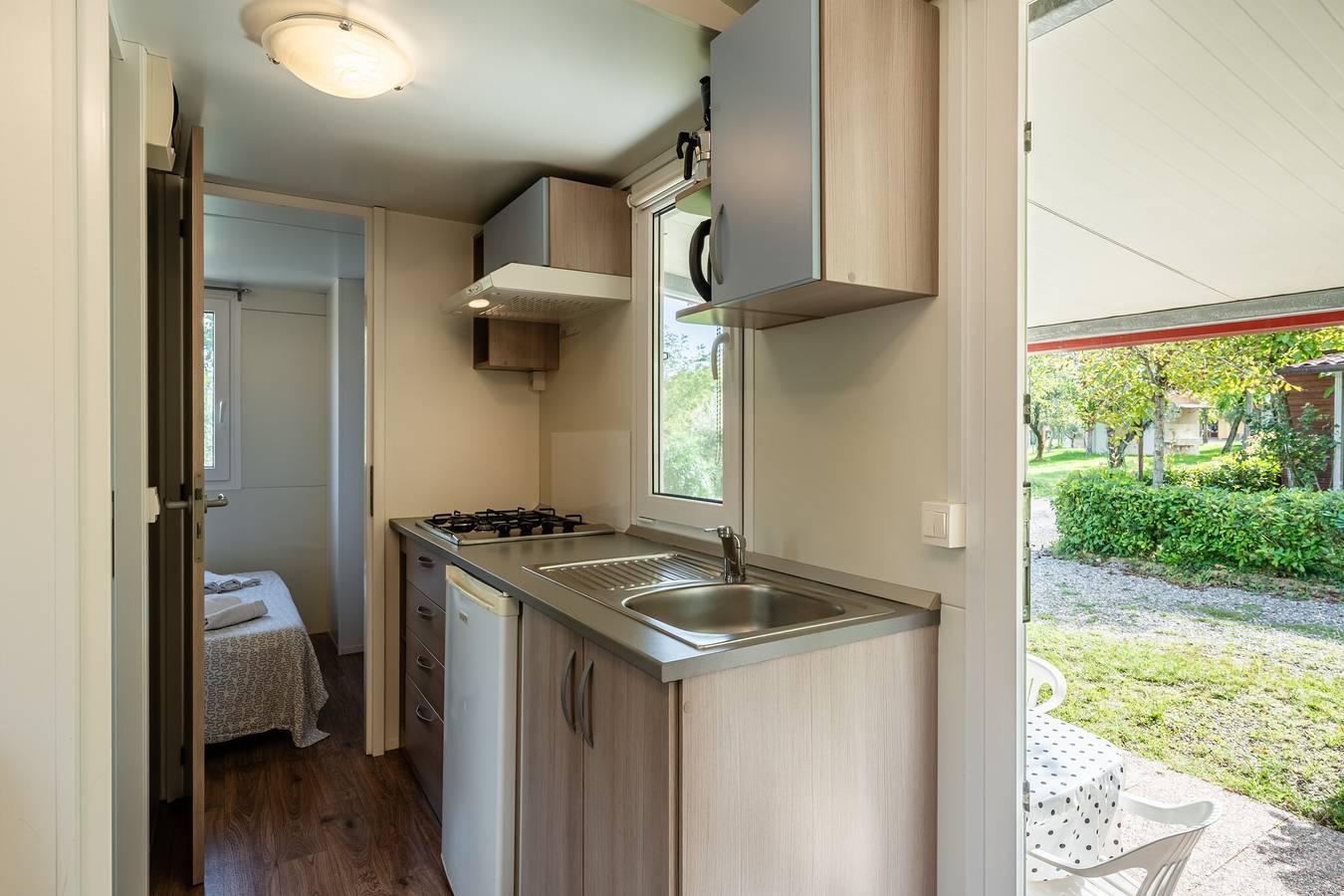 Appartamento intero, Casa mobile 'Camping Belsito Olib 504' con piscina condivisa, Wi-Fi e aria condizionata in Montecatini Terme, Provincia di Pistoia