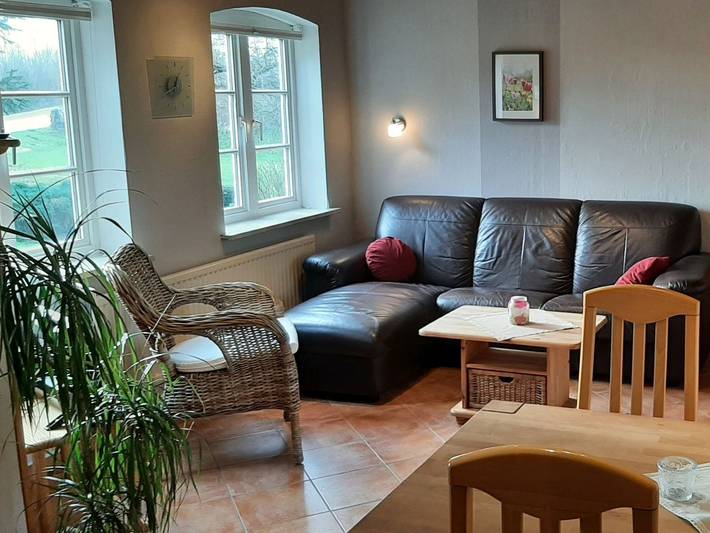 Ferienhaus für 5 Personen, mit Terrasse und Garten sowie Ausblick in Geltinger Bucht