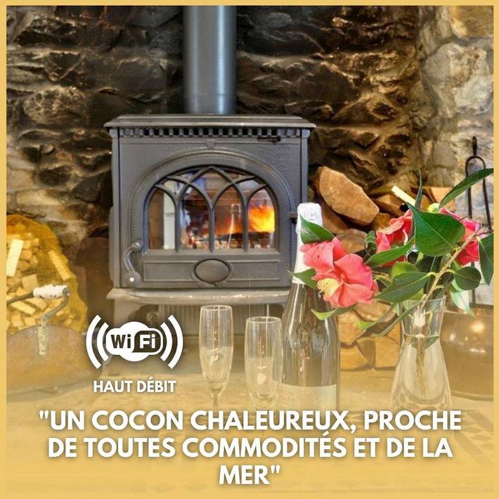 Location de vacances pour 3 personnes, avec jardin à Guimaëc