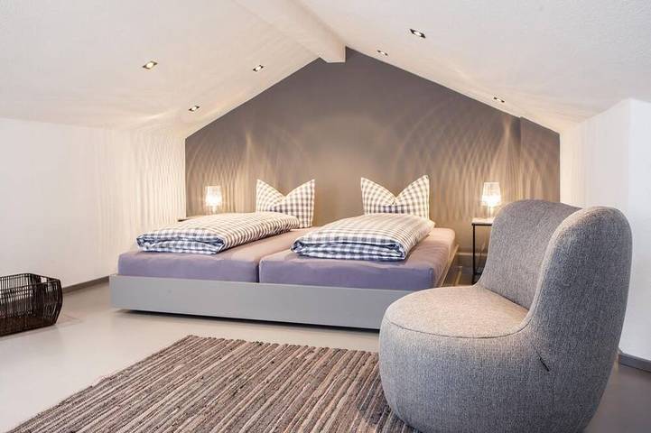 Ferienwohnung für 2 Personen, mit Balkon und Whirlpool sowie Garten und Pool in Bad Oberdorf - 4