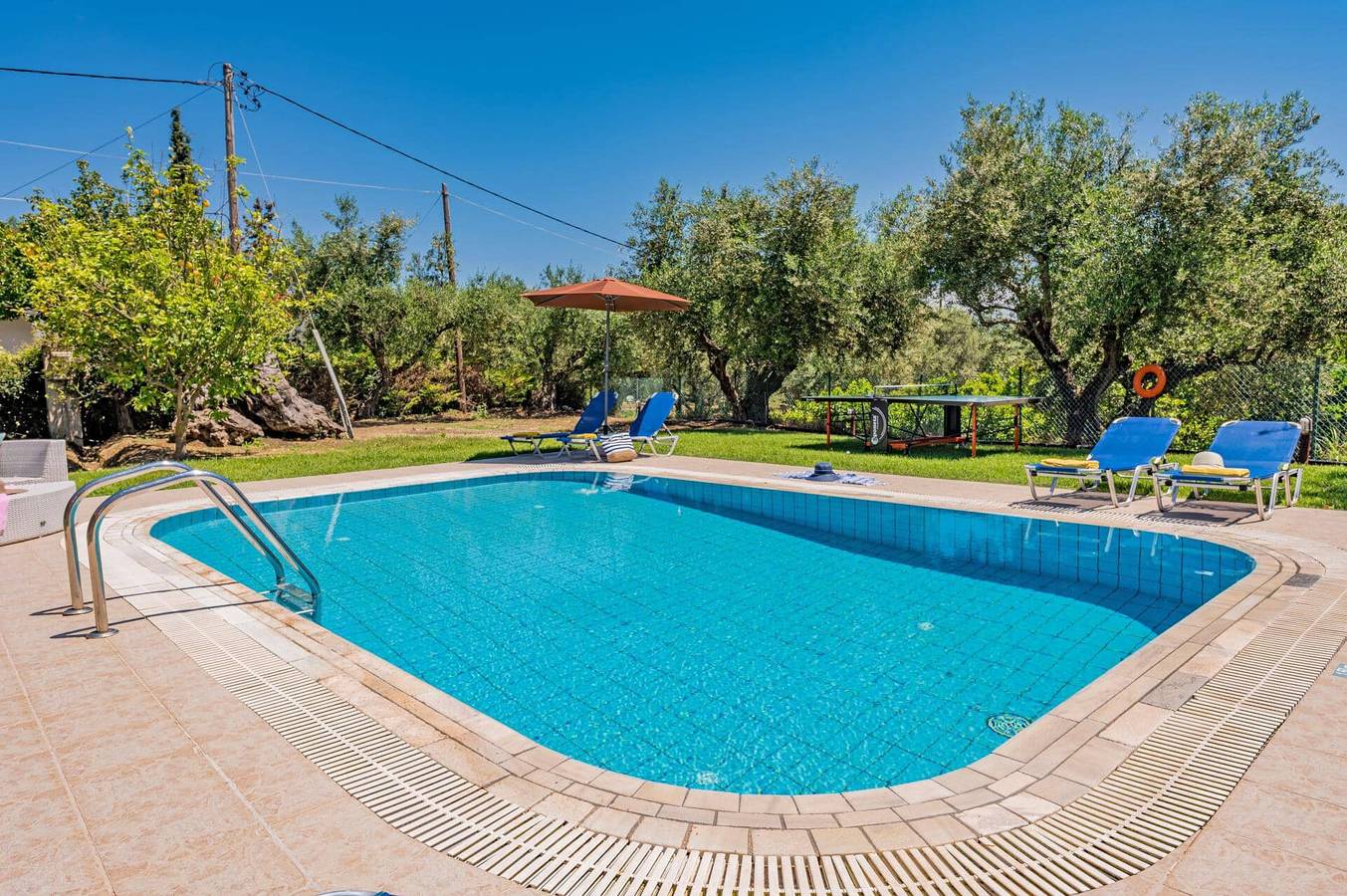 Villa Rizolia Epta by Villa Plus in Lithakia, Laganas