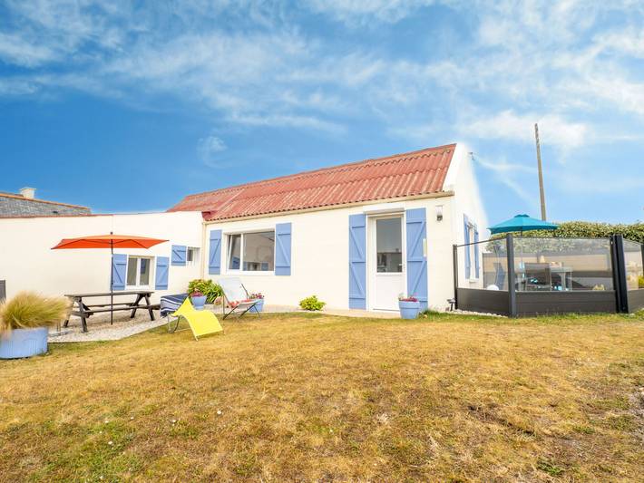 Location de vacances pour 2 personnes, avec jardin dans Plage des Amiets