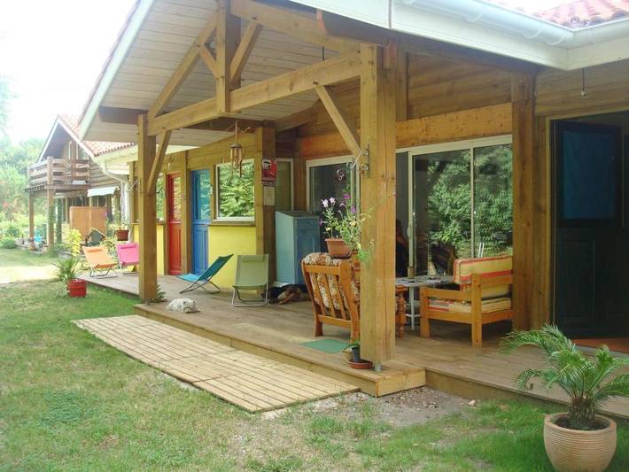 Chambre d’hôte pour 3 personnes, avec vue et jardin