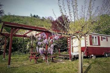 Gîte pour 4 personnes, avec balcon, animaux acceptés dans Clairvaux-d'Aveyron