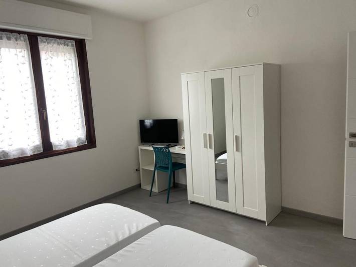Location de vacances pour 3 personnes, avec terrasse et vue à Ponte dell'Olio