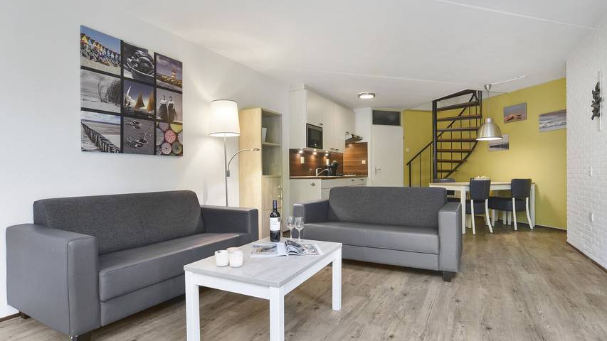 Ferienhaus für 4 Personen, mit Balkon/Terrasse und Balkon sowie Garten in Brouwershaven - 3
