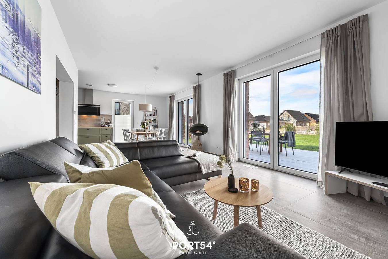 Dein Zuhause am Meer - luxuriös, Sauna, Bioethanol-Ofen, Parkplatz in Büsum, Nordseeküste