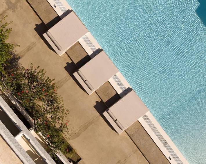 Appart’hôtel pour 3 personnes, avec piscine ainsi que vue et jardin