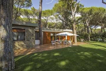 Villa für 10 Personen, mit Garten und Balkon sowie Pool in Castiglione della Pescaia