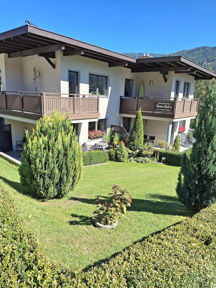 Ferienwohnung für 4 Personen, mit Balkon und Terrasse sowie Ausblick in Telfes im Stubai