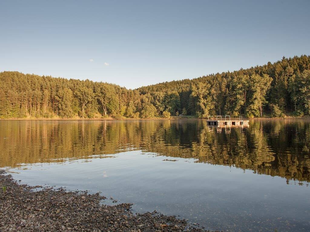 Ganze Wohnung, Pension Ferienwohnungen Frey - Ferienwohnung 37qm F in Tännesberg, Naturpark Nördlicher Oberpfälzer Wald
