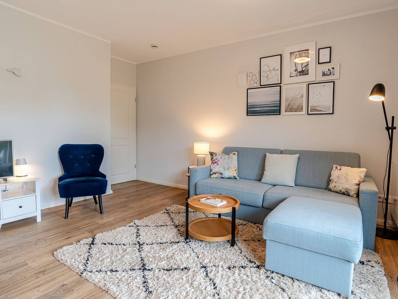 Ganze Ferienwohnung, Gmelinstraße 12 - Haus Meeresbrandung - Fewo Beiboot Nr. 6 - Gmelinstraße 12 - Haus Meeresbrandung - Fewo Nr. 6 in Wyk auf Föhr (Stadt), Wyk auf Föhr