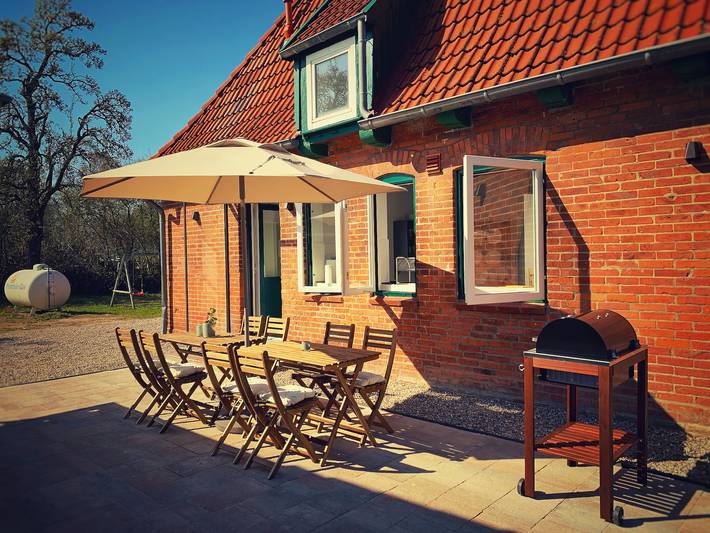 Ferienhaus für 8 Personen, mit Terrasse und Garten in Riepsdorf - 2