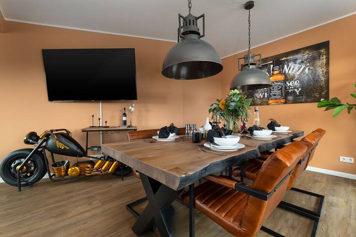 Ferienhaus für 8 Personen, mit Whirlpool und Terrasse sowie Garten und Sauna, mit Haustier in Osterhever - 4