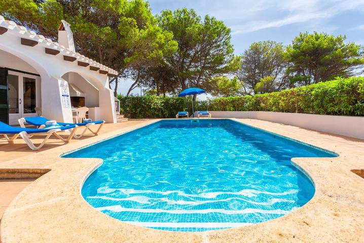 Villa pour 6 personnes avec vue sur l’océan in Binibeca, Sant Lluís