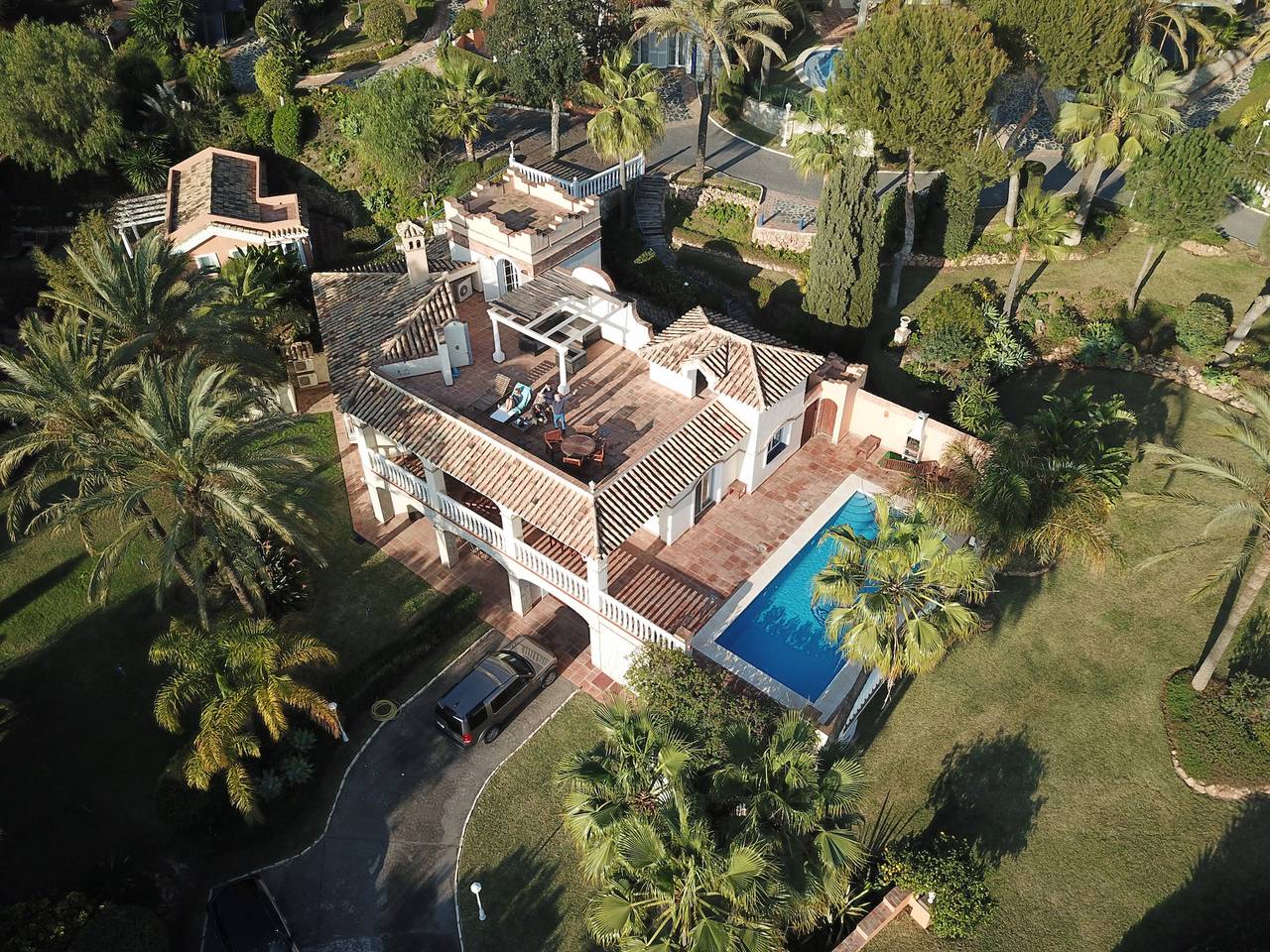 Villa for 10 personer med hage in La Cala de Mijas, Mijas