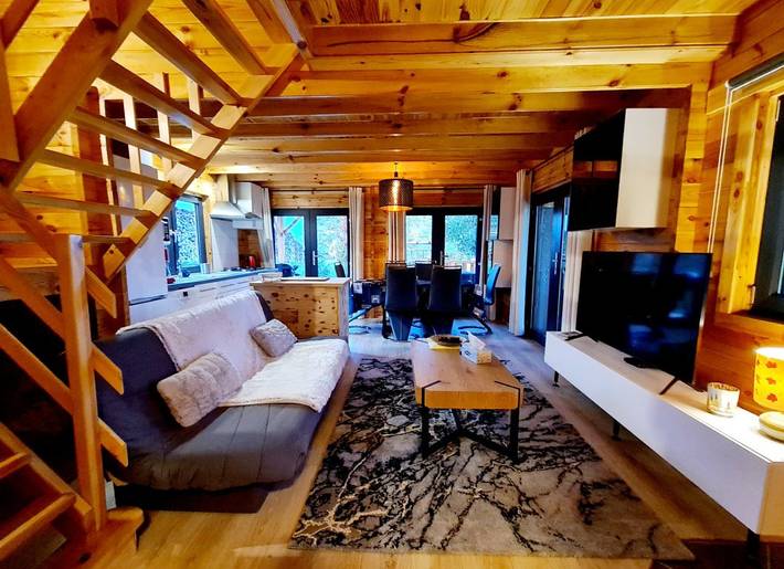 Chalet pour 6 personnes, avec balcon ainsi que jardin et jacuzzi en Moselle - 2