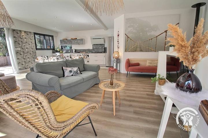 Casa de huéspedes para 4 personas, con jardín y sauna - 1