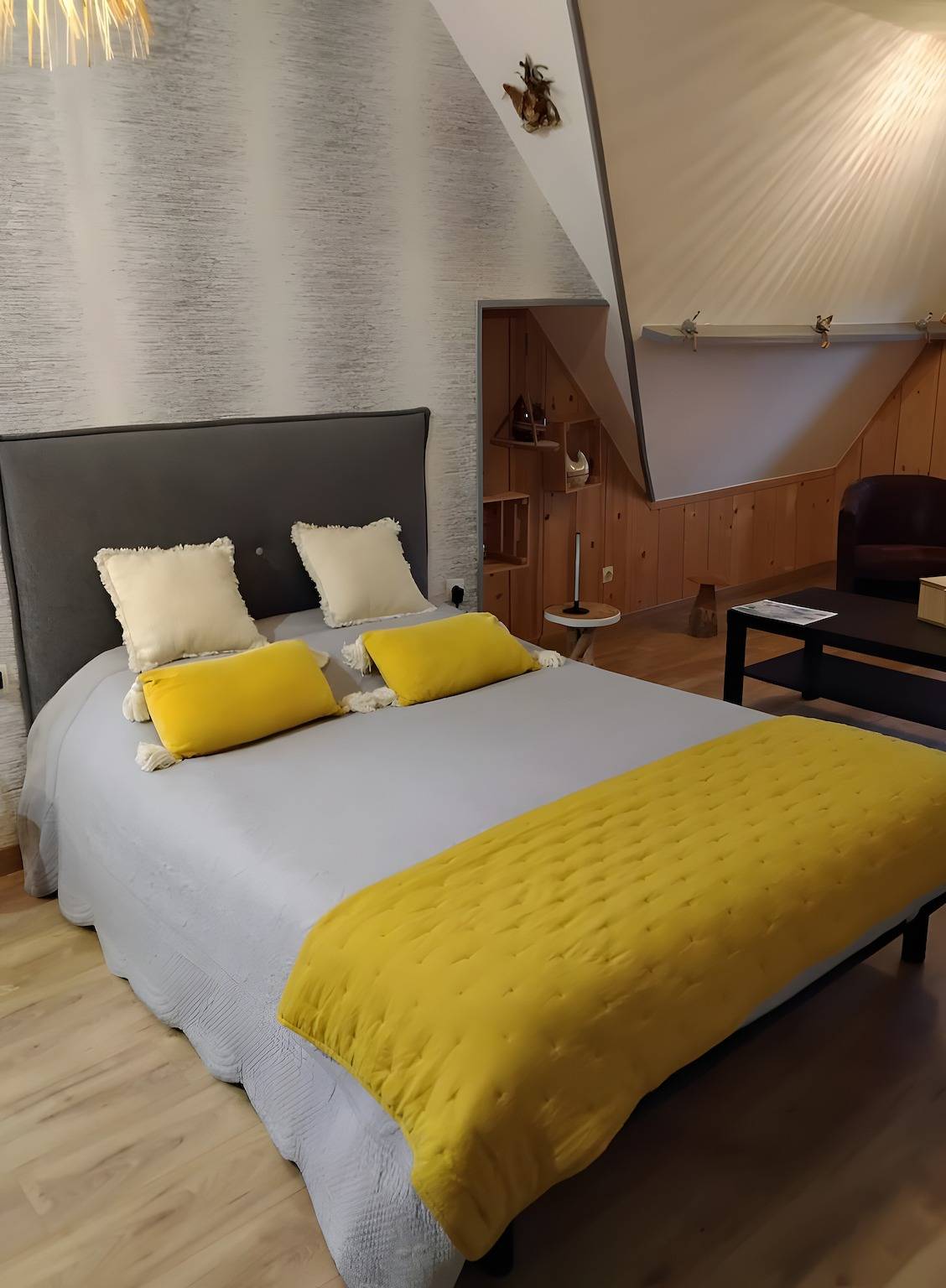 Chambre d'hôtes 'Campagne' avec terrasse partagée, jardin partagé et Wi-Fi in Videcosville, Région de Cherbourg