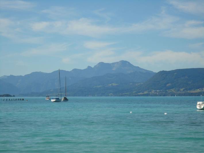 Ferienwohnung für 3 Personen, mit Terrasse und Garten sowie Seeblick in Seewalchen am Attersee - 3
