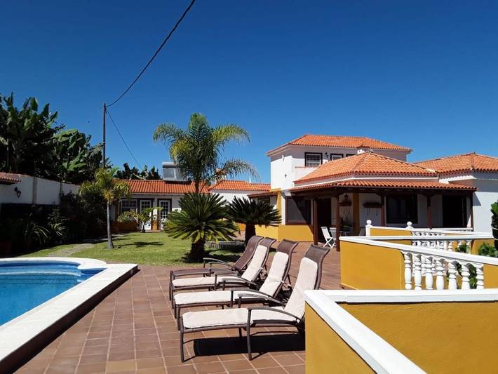 Casa rural para 3 personas, con piscina además de jardín y vistas en Breña Baja - 4