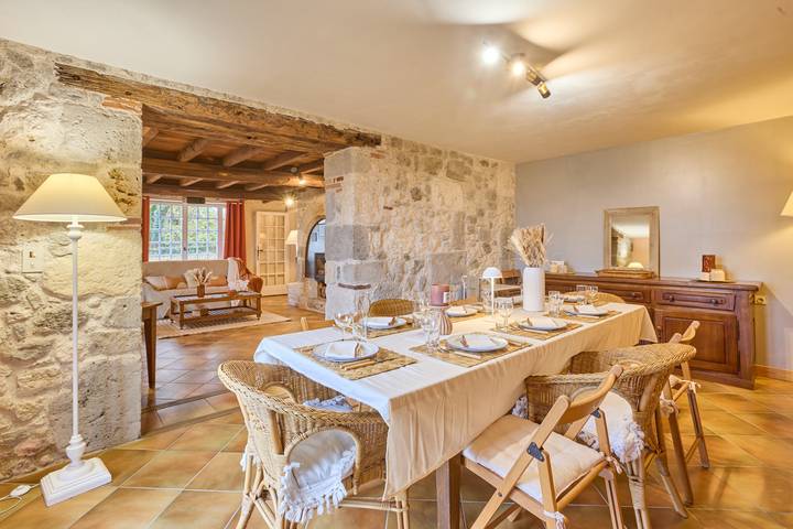 Location de vacances pour 10 personnes, avec jardin et terrasse dans le Lot-et-Garonne - 3