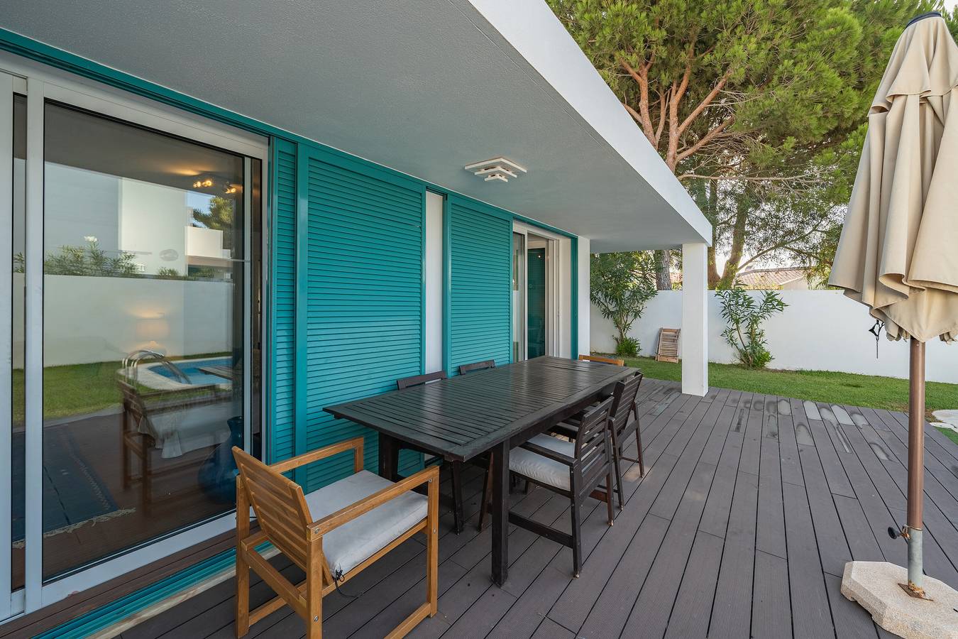 Casa Vacacional 'Villa Prainha - Casa con 3' con Piscina Privada, Wi-Fi y Aire Acondicionado in Alvor, Distrito de Faro