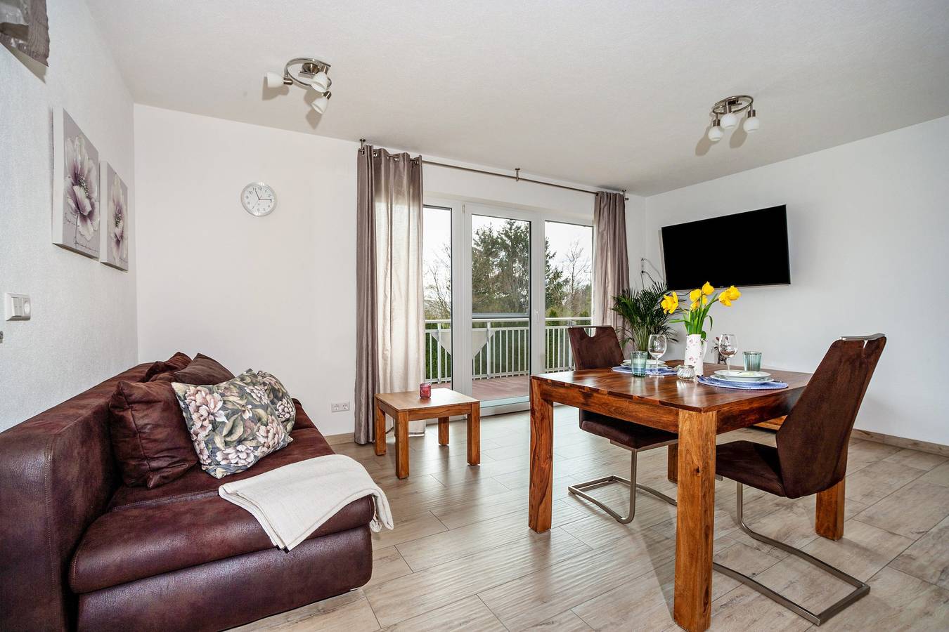 Apartamento entero, Apartamento 'Ferienwohnung 2' con jardín compartido, balcón y Wi-Fi in Bad Waldsee, Region Bodensee-Oberschwaben