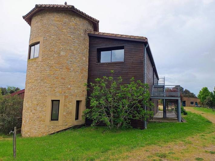 Gîte pour 16 personnes, avec jardin ainsi que terrasse et piscine, animaux acceptés à Villarzel-du-Razès - 4
