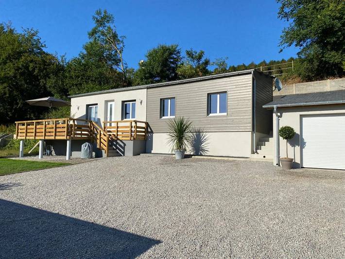 Maison de vacances pour 4 personnes, avec Terrasse et Jardin