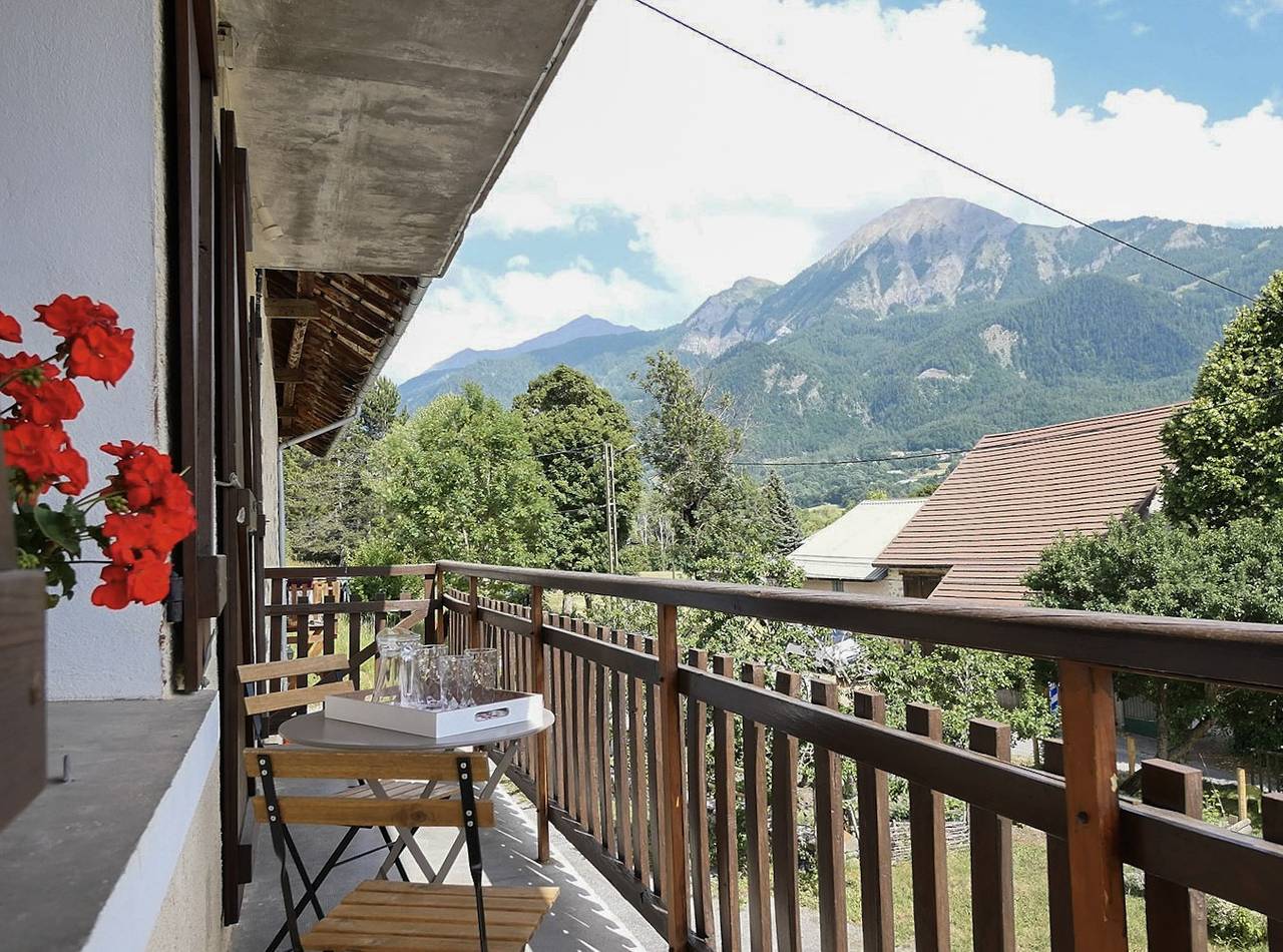 Gîte für 6 Personen mit Balkon in Saint-Jean-Saint-Nicolas, Nationalpark Écrins