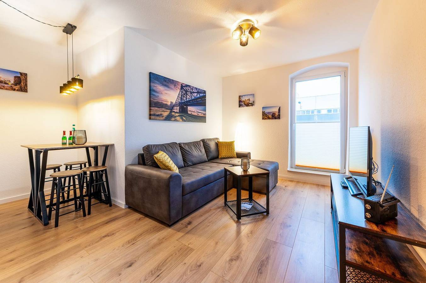 Entire apartment, Monteurwohnung Sporbitzer Stübchen 2 in Dresden with Terrace in Dresden, Dresden region