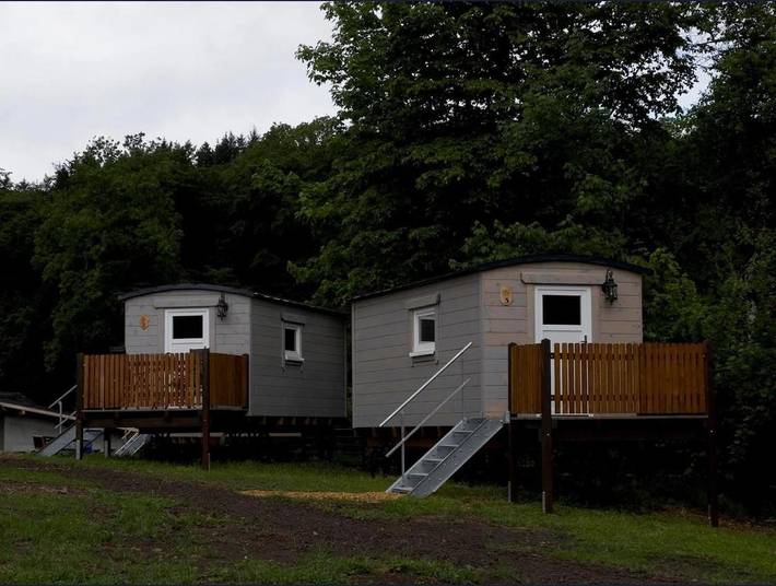 Camping für 2 Personen, mit Terrasse und Garten sowie Ausblick in Rheinland-Pfalz - 2